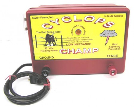 Cyclops CHAMP Electric Fence Energizer